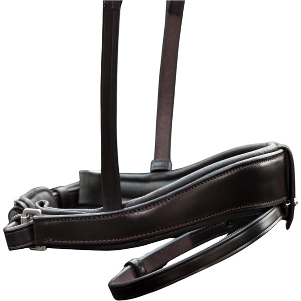 Henry James Dressage Crank Noseband NB-3HJ - Brown